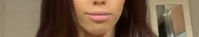 Lèvres de Sonia avant application du Lip Stain teinte Prune - Bymee Cosmetics