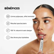Bienfaits du repulpeur lèvres naturel vegan effet volume sans injection