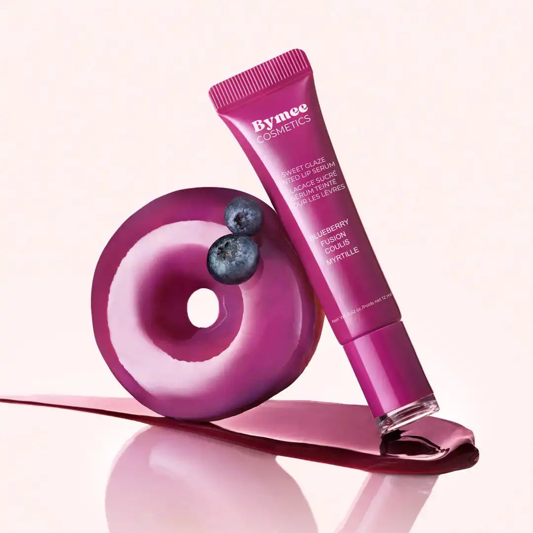 Sérum teinté vegan teinte Blueberry Fusion à la texture légère et lumineuse - Bymee Cosmetics